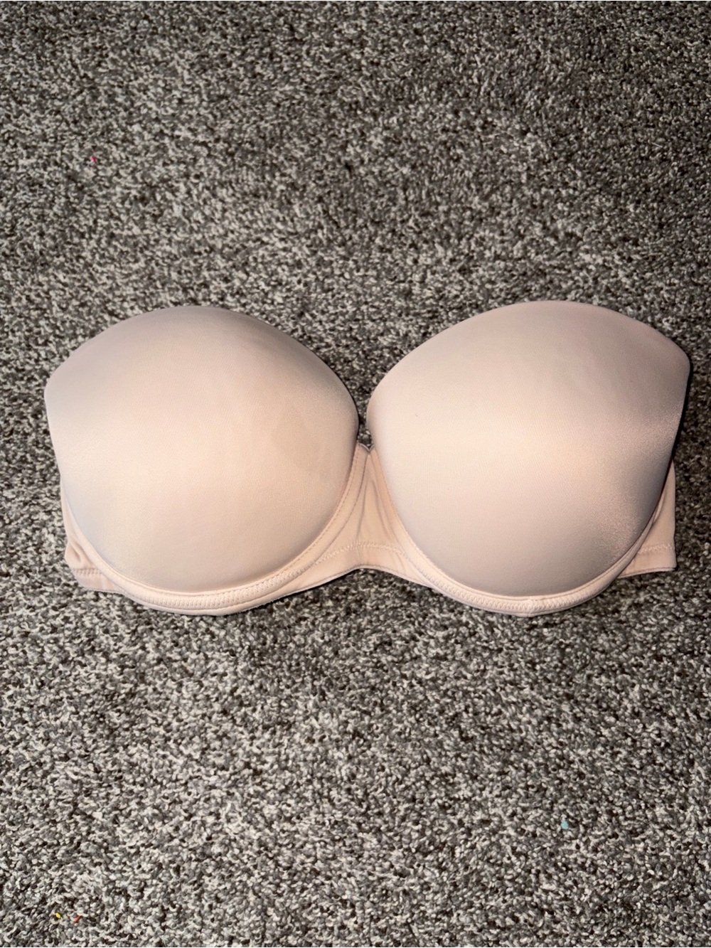 PINK Victoria's Secret Strapless Bra - Light Nude 36C